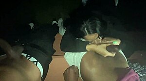 Park Lizard Lot Slut Sucks Two Dicks