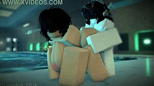 Shy girl rides monster cock roughly with blowjob and bent over sex