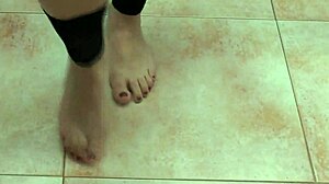 Sexy Feet Dancers Perform Intense Moves