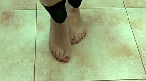 Sexy Feet Dancers Perform Intense Moves