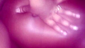 tikki records herself getting drilled with cumshot