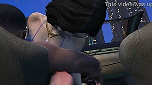 Gta 5 Franklin Gets A Hooker Service