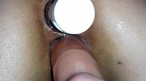 Sexy Brunette Amateur in Fisting and Anal Assfucking with Toys