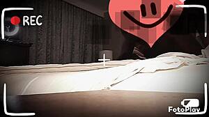 Snowbunnyqueen27's interracial threesome!