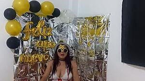 My Favorite Stepdaughter’s Wild Party, Whore Wore Lingerie to Seduce