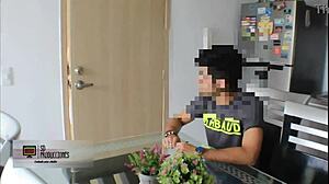 My stepfather filled me with cum