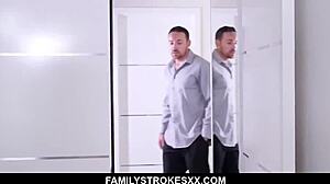 Alice Coxxx Tries On Lingerie For Stepdaddy In Taboo Scene