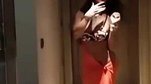 Hiffa, the Intriguing Arab Shemale, Surprises with Her Allure