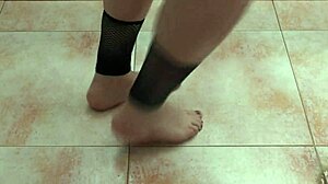 Sexy Feet Dancers Perform Intense Moves