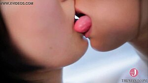 asian lesbians collaborate in rough assfucking and handjob pov