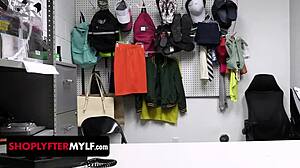 Exotic Indian Milf Stripped And Fucked For Shoplifting, Feeling Intense Emotions