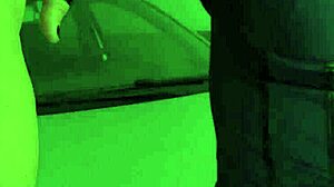 Amateur trannies fuck anally in threeway