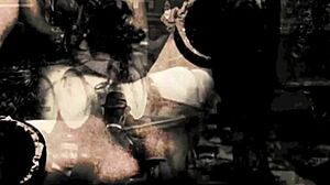 Vintage porno üçlülerinin harika dünyasını keşfediyorum, kıllı amcıklar ve grup aksiyonuyla