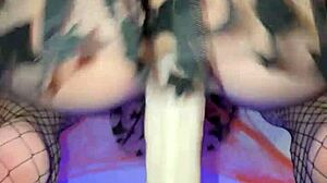 4k Pov a Hot Teen Age Witch Ride Huge 11inch Dildo Solo Female Orgasm