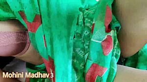 Indian teacher Mohini banged hard in restroom
