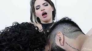 Watch the milf and wife get their asses pounded in this wild threesome?