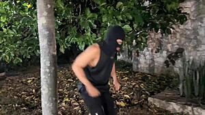 Wow! How does this thief dominate his young wife?