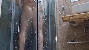 Is This Hot Guy's Steamy Shower Jerk with Moans and Cum the Sexiest Yet?