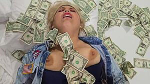 blonde screams punish my pussy and ass for cash