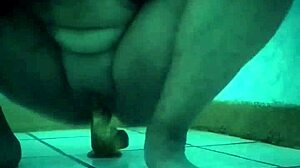 Latina Beauty Enjoys Her Favorite Toy In Private.