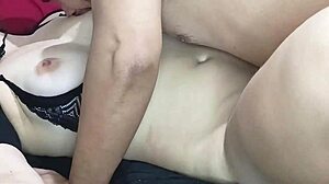 Novinha Seduces Neighbor Every Day Before Fiancé Returns From Work. She Rides Him Wild in Missionary!