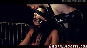 Intense Bondage Fart Box Slave Latina Teen Gina