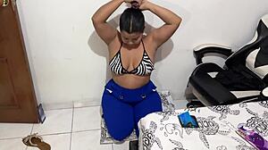 Cougar Licks Ass In Doggystyle