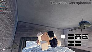 Slutty Roblox Girl Gets Fucked Hard