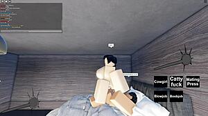 Slutty Roblox Girl Gets Fucked Hard