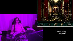 In Blackmoor Manor part 4, are you ready for the naked BBW brunette's big natural tits?