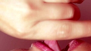 cute step sister gives blowjob for facial close up. i cant beleive how hot she looks