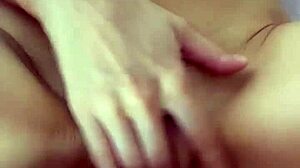 Horny Wet Pussy Gets Cumshot On Belly