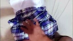 Ingenua Alumna Mexicana Culea Con Vecino Por Regalos En Casa Casera