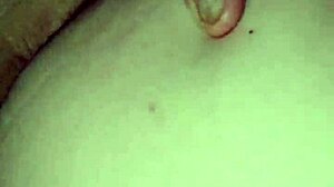 Wife bends over for creampie