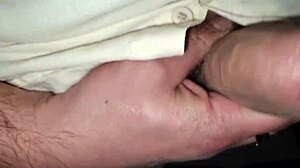 Ansima Moans As Huge Cock Cums, Open Mouth And Drink Sperm!