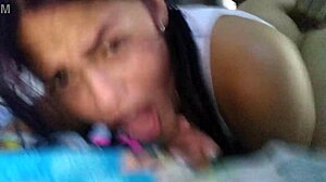 my wife told me she was at the gym and later sent a video of her getting fucked in sport wears