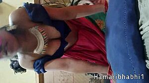 Hot Damn! Horny Indian Wife Goes Wild in Saree for Steamy Sex!