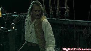 Jesse Jane stars in a steamy FFM threeway with close-up action.