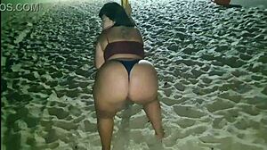 Found A Bbw With Hard Cock, Took Her To Suck And Show Ass?