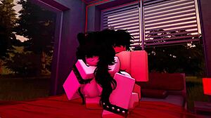 My girlfriend asked me to fuck her mercilessly on Roblox.
