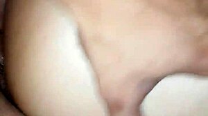 My cousin loves my 20cm dick and cums hard on it