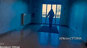 Aleya Sun Boldly Wets Jeans In Mall.