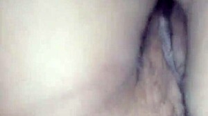 Ever Seen an Ebony Amateur Take a Monster Black Cock Close-Up?