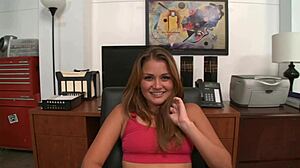 pornstar allie haze gets a creampie after trying the sybian out for the first time 😏