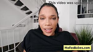 busty ebony with hard perky nipples get her black moist cunt drilled deep by white huge cock - eden west charles dera