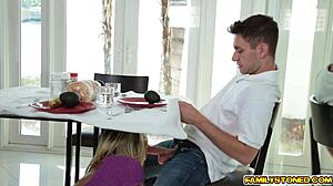 Kagney Linn Karter Rides Brad's Big Cock Hard!