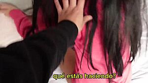 Hot stepsister provokes me to fuck and fill her ass