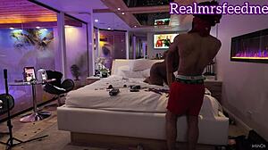 Medusa screams, 'Dominate me with that monster cock in doggystyle!'