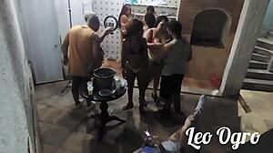 Wild orgy party in Campo Grande! 😈