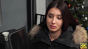 Debt4k: Night Club Director Monica Wet Sells Her Pussy for Cash in Rough POV Sex